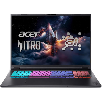 Ноутбук Acer Nitro 18 AN18-61 | 18" | AMD Ryzen AI 9 365 (2.0 - 5.0 ГГц) | 32 ГБ | 2 Тб | NVIDIA GeForce RTX 5070 Ti