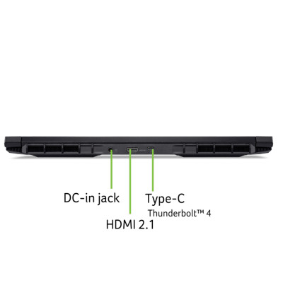 Ноутбук Acer Nitro V 16 ANV16-72 | 16" | Intel Core 7 240H (1.8 - 5.2 Ггц) | 32 ГБ | 1 ТБ | NVIDIA GeForce RTX 5060