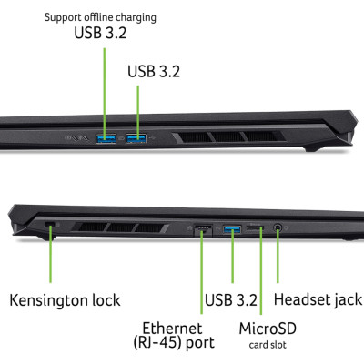 Ноутбук Acer Nitro V 16 ANV16-72 | 16" | Intel Core 7 240H (1.8 - 5.2 Ггц) | 32 ГБ | 1 ТБ | NVIDIA GeForce RTX 5070 Ноутбук Acer Nitro V 16 ANV16-72 | 16" | Intel Core 7 240H (1.8 - 5.2 Ггц) | 32 ГБ | 1 ТБ | NVIDIA GeForce RTX 5070