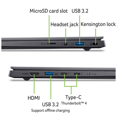 Ноутбук Acer Swift X 14 SFX14-73G | 14.5" | Intel Core Ultra 7 255H (2.0-5.1 ГГц) | 16 ГБ | 1 ТБ | NVIDIA GeForce RTX 5050 Ноутбук Acer Swift X 14 SFX14-73G | 14.5" | Intel Core Ultra 7 255H (2.0-5.1 ГГц) | 16 ГБ | 1 ТБ | NVIDIA GeForce RTX 5050