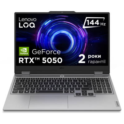 Ноутбук Lenovo LOQ 15IRX10 | 15.6" | Intel Core i7-13700HX (2.1–5.0 ГГц) | 32 ГБ | 1 ТБ | NVIDIA GeForce RTX 5050