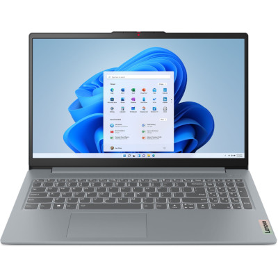 Ноутбук Lenovo IdeaPad Slim 3 15AMN8 | 15.6" | AMD Ryzen 5 7520U (2.8-4.3GHz) | 16 ГБ | 512 ГБ | AMD Radeon 610M Graphics