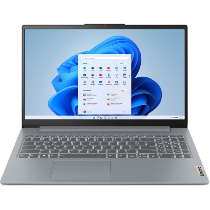 Ноутбук Lenovo IdeaPad Slim 3 15AMN8 | 15.6" | AMD Ryzen 5 7520U (2.8-4.3GHz) | 16 ГБ | 512 ГБ | AMD Radeon 610M Graphics