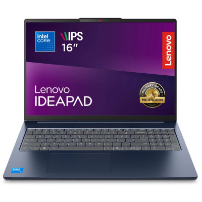 Ноутбук Lenovo IdeaPad Slim 5 16IRH10R | 16" | Intel Core 5 210H (1.6 - 4.8 ГГц) | 24 ГБ | 1 ТБ | Intel Graphics