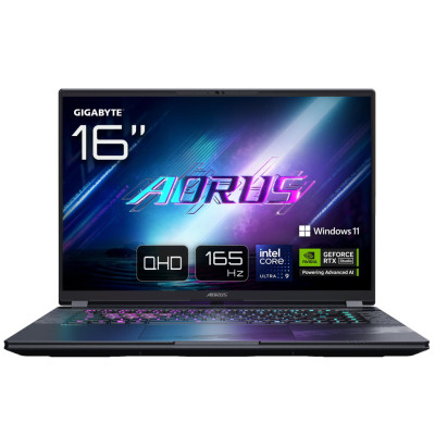 Ноутбук GIGABYTE Aorus Elite 16 | 16" | Intel Core Ultra 9 275HX (2.1 - 5.4 ГГц) | 32 ГБ | 1 ТБ | NVIDIA GeForce RTX 5070
