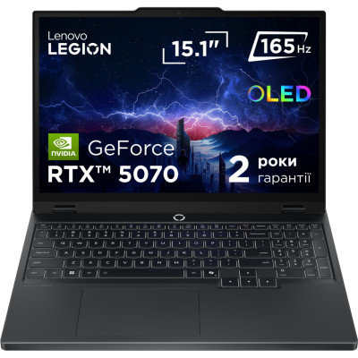 Ноутбук Lenovo Legion 5 15IRX10 | 15.1" | Intel Core i7-13650HX (2.6 - 4.9 ГГц) | 32 ГБ | 1 ТБ | NVIDIA GeForce RTX 5070