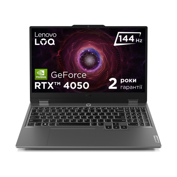 Ноутбук Lenovo LOQ 15ARP9 | 15.6" | AMD Ryzen 5 7235HS ( 4.2 ГГц) | 16 ГБ | 512 ГБ | NVIDIA GeForce RTX 4050