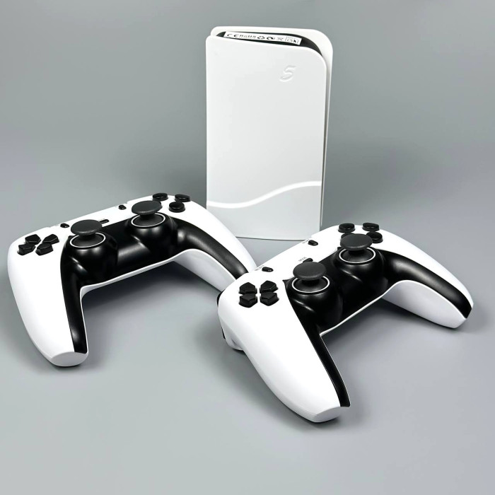 Ігрова консоль PSP Q10SE 8K  +2 бездротові джойстики PS5 (Білий)