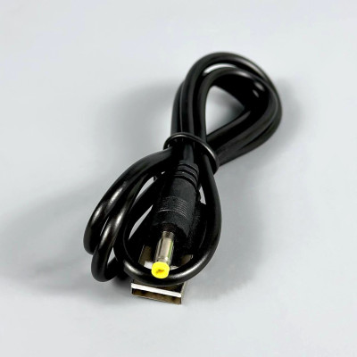Кабель живлення USB-DC діаметр 4.0 мм (Чорний)