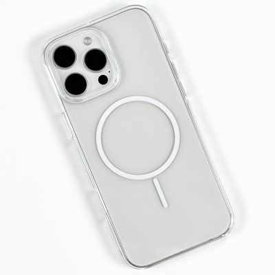 Накладка PC Glossy Magnetic IPhone 17 (Прозорий)