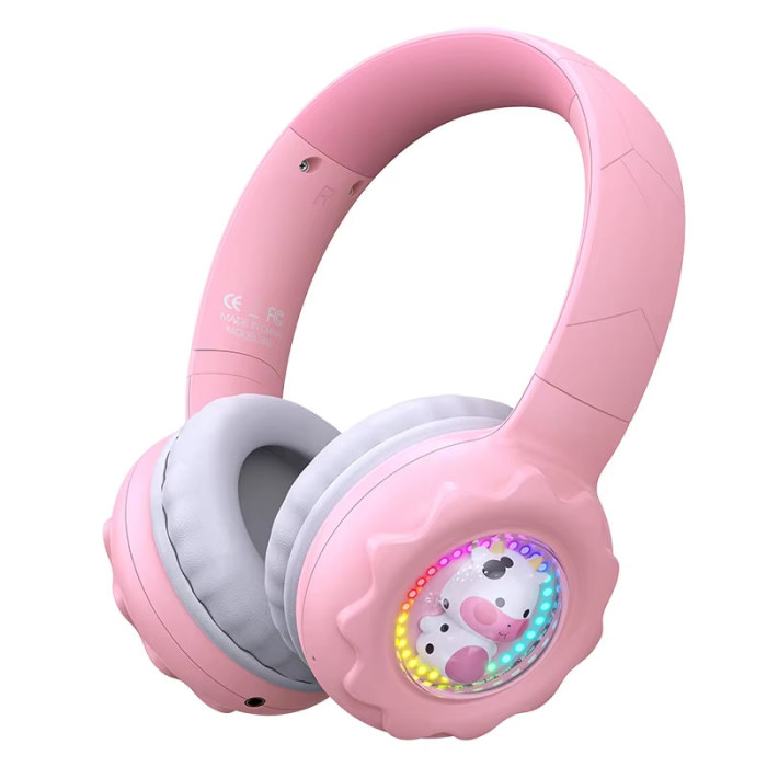 Навушники Onikuma B30 Children з мікрофоном Bluetooth (Рожевий) Навушники Onikuma B30 Children з мікрофоном Bluetooth (Рожевий)