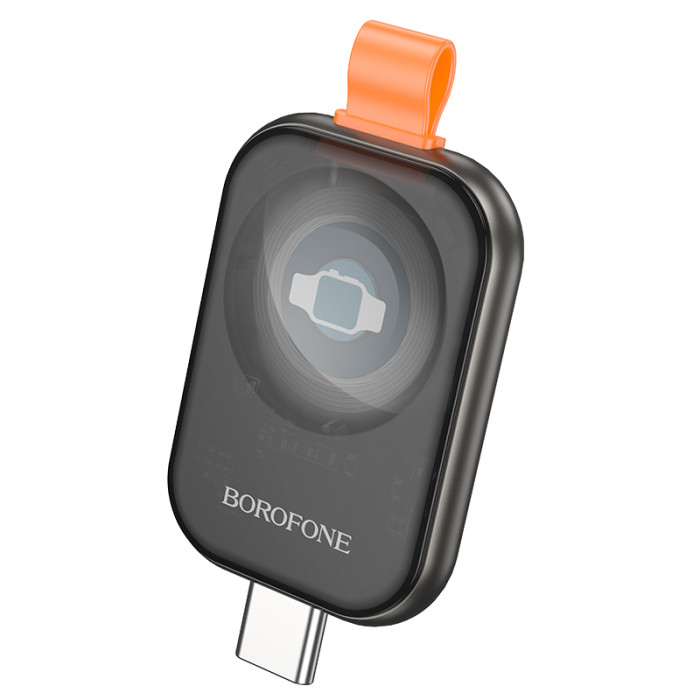 Бездротовий ЗП Borofone BQ25A для iWatch (Сірий) Бездротовий ЗП Borofone BQ25A для iWatch (Сірий)