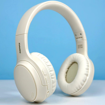 Навушники Remax RB-605HB (Бежевий)