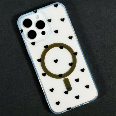 Накладка Transporent Case with Print MagSafe IPhone 12 2020/12 Pro 2020 6.1 (1)