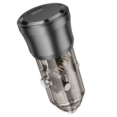 Авто адаптер Borofone BZ24 Clever PD20W (Чорний)