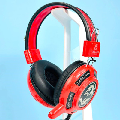 Навушники дротові JEQANG F-15 (Чорно-червоний)