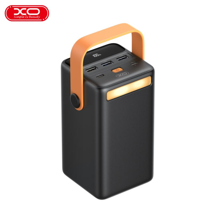 Power Bank XO PR168 50000mAh PD20W/QC22.5W (Чорний)