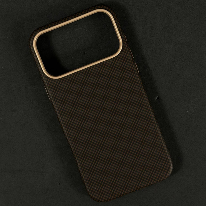 Накладка Carbon Fiber Case Box Magnetic IPhone 17 Pro  (1)