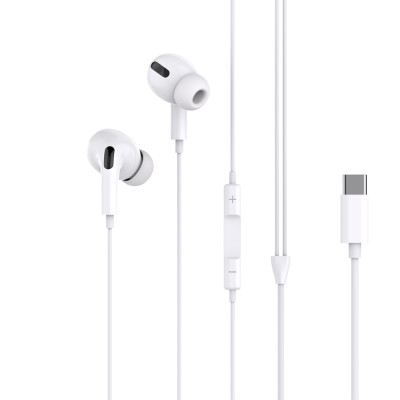 Навушники Type-C XO EP73 Third Generation (Білий)
