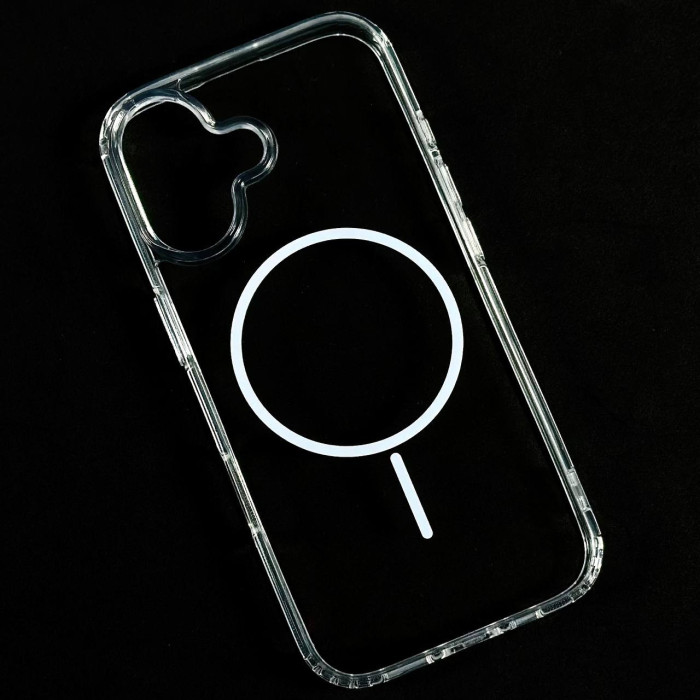 Накладка Transparent Thin Color Magnetic Box IPhone 17 (Білий)