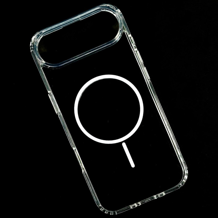 Накладка Transparent Thin Color Magnetic Box IPhone 17 Air (Білий) Накладка Transparent Thin Color Magnetic Box IPhone 17 Air (Білий)