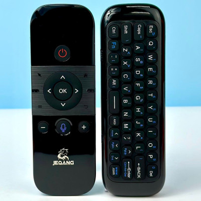 Пульт дистанційного керування JEQANG JA-509 Air Mouse Keyboard (Чорний)