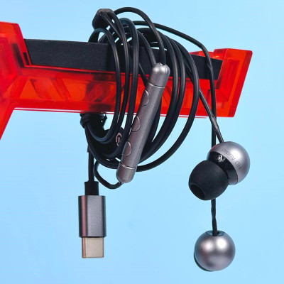 Навушники Type-C Xiaomi Mi with Double magnetic dynamic unit (Чорний)