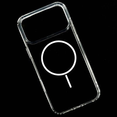 Накладка Transparent Thin Color Magnetic Box IPhone 17 Pro Max (Білий)