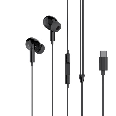 Навушники XO EP73 Third Generation Type-C (Чорний)