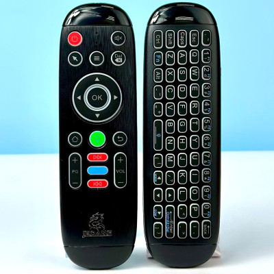 Пульт дистанційного керування JEQANG JA-508 Air Mouse Keyboard (Чорний)