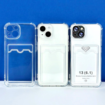 Силікон Transparent With Pocket IPhone 17 Pro