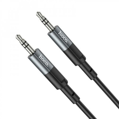 AUX Hoco UPA23 audio cable 3.5mm to 3.5mm (Сірий)